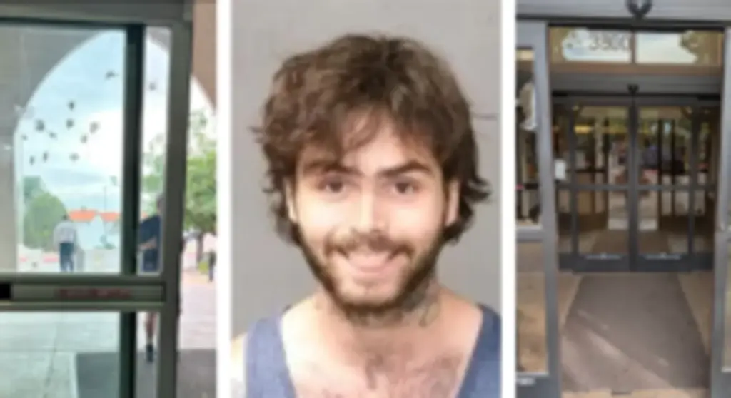 Rex Henry Belfry Crofton allegedly tried to break into two Jewish facilities in Albuquerque June 2. (Credit: US DOJ/Bernillo County Jail)