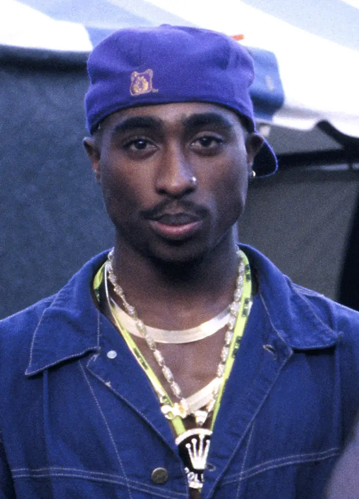 KMEL Summer Jam 1992 - Tupac Shakur Tupac Shakur backstage at KMEL Summer Jam 1992 at Shoreline Amphitheater in Mountain View CA on August 1st, 1992. Image By: Tim Mosenfelder/ImageDirect
